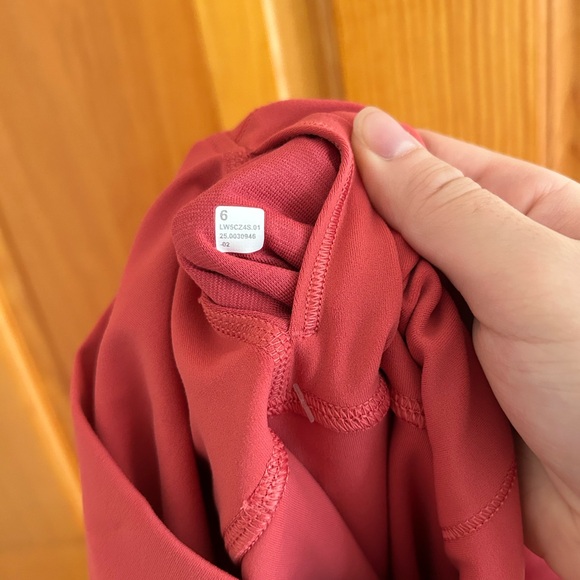 Lululemon Align High-Rise Pant 28" in Desert Red - Picture 6 of 6